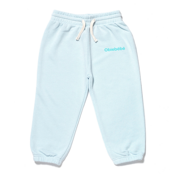 FRANKIE SWEATSUIT WITH TURQUOISE LOGO